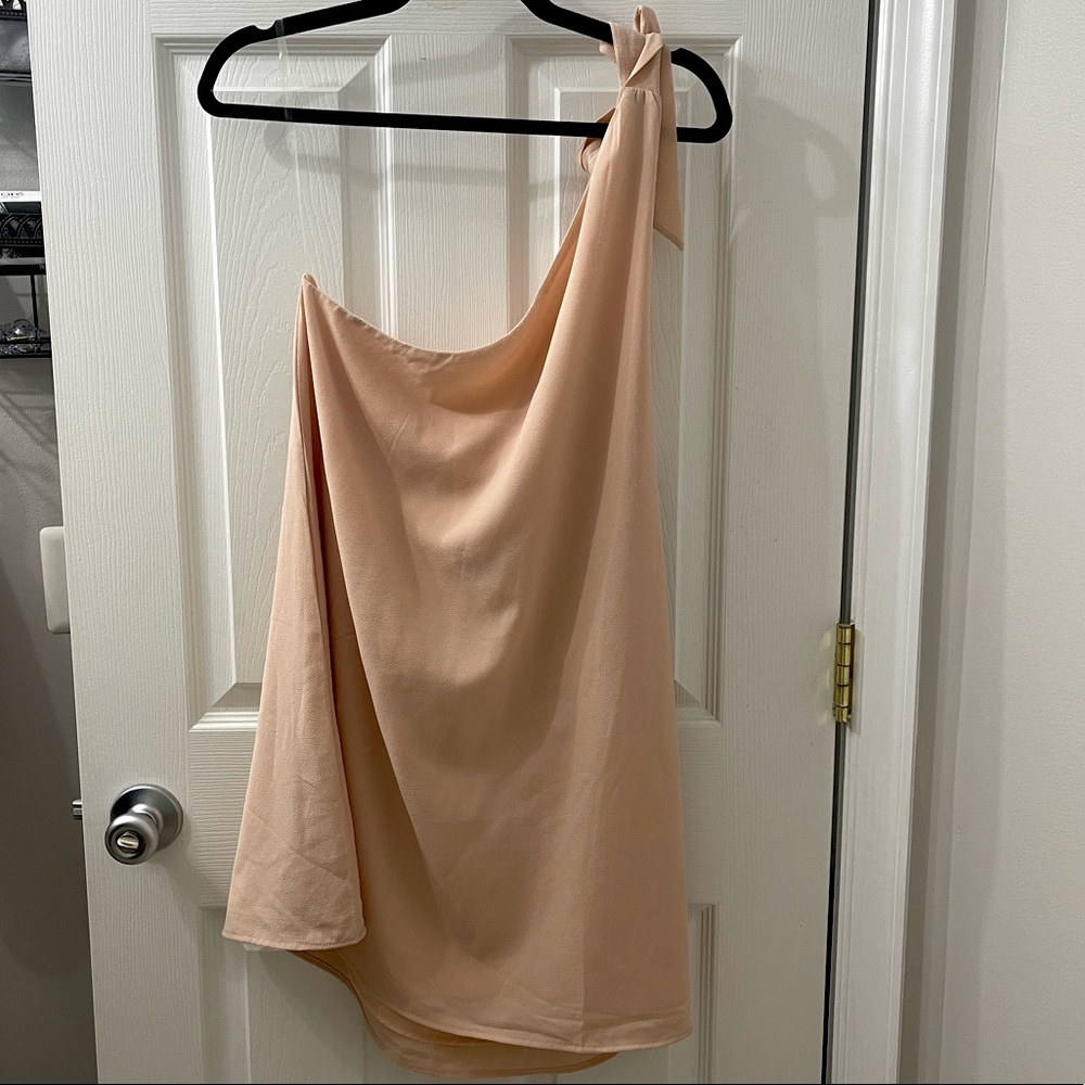 Pink Lily One Shoulder Dress